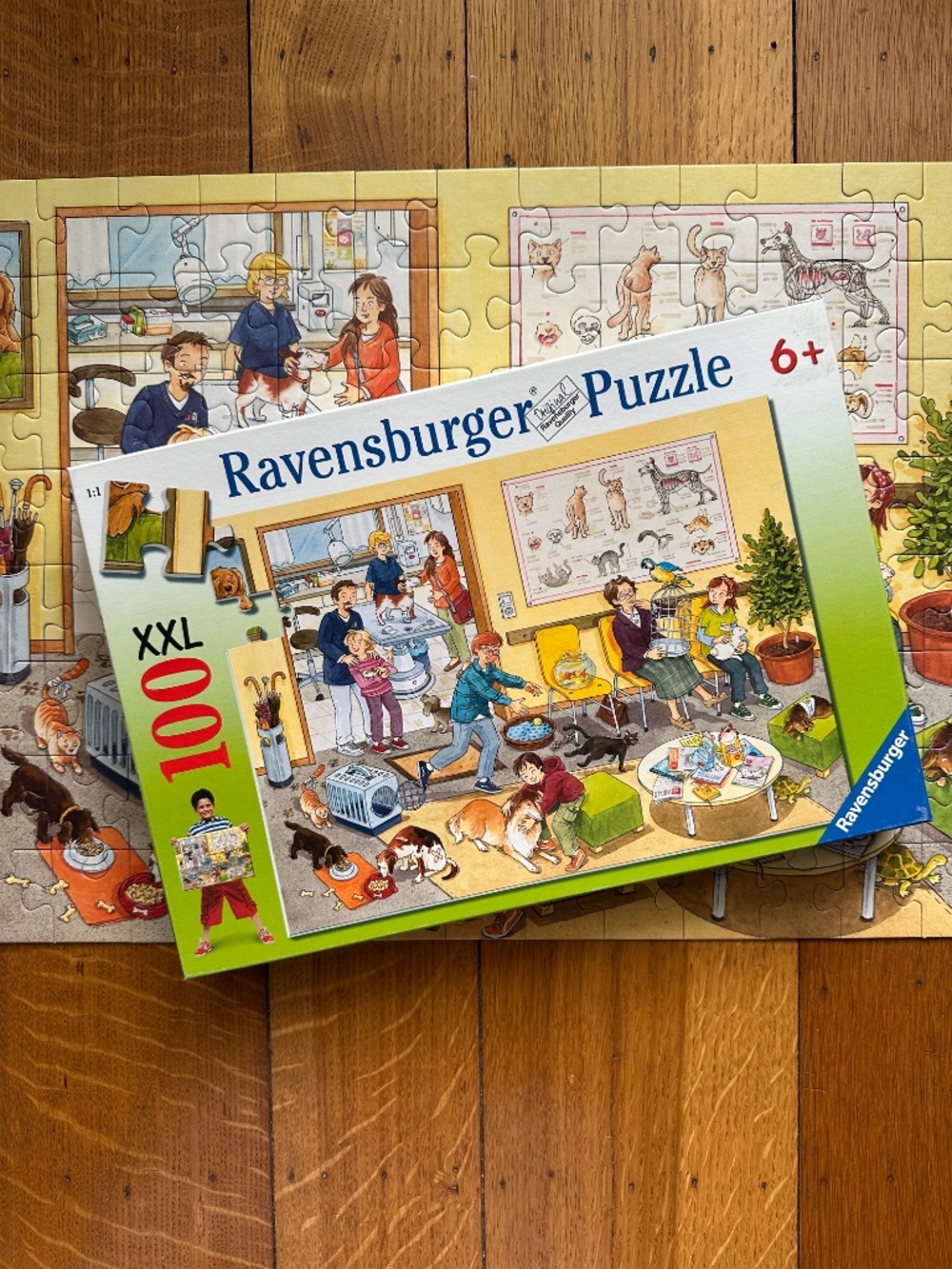 Ravensburger In the Vet's Office Puzzle - 100XXL